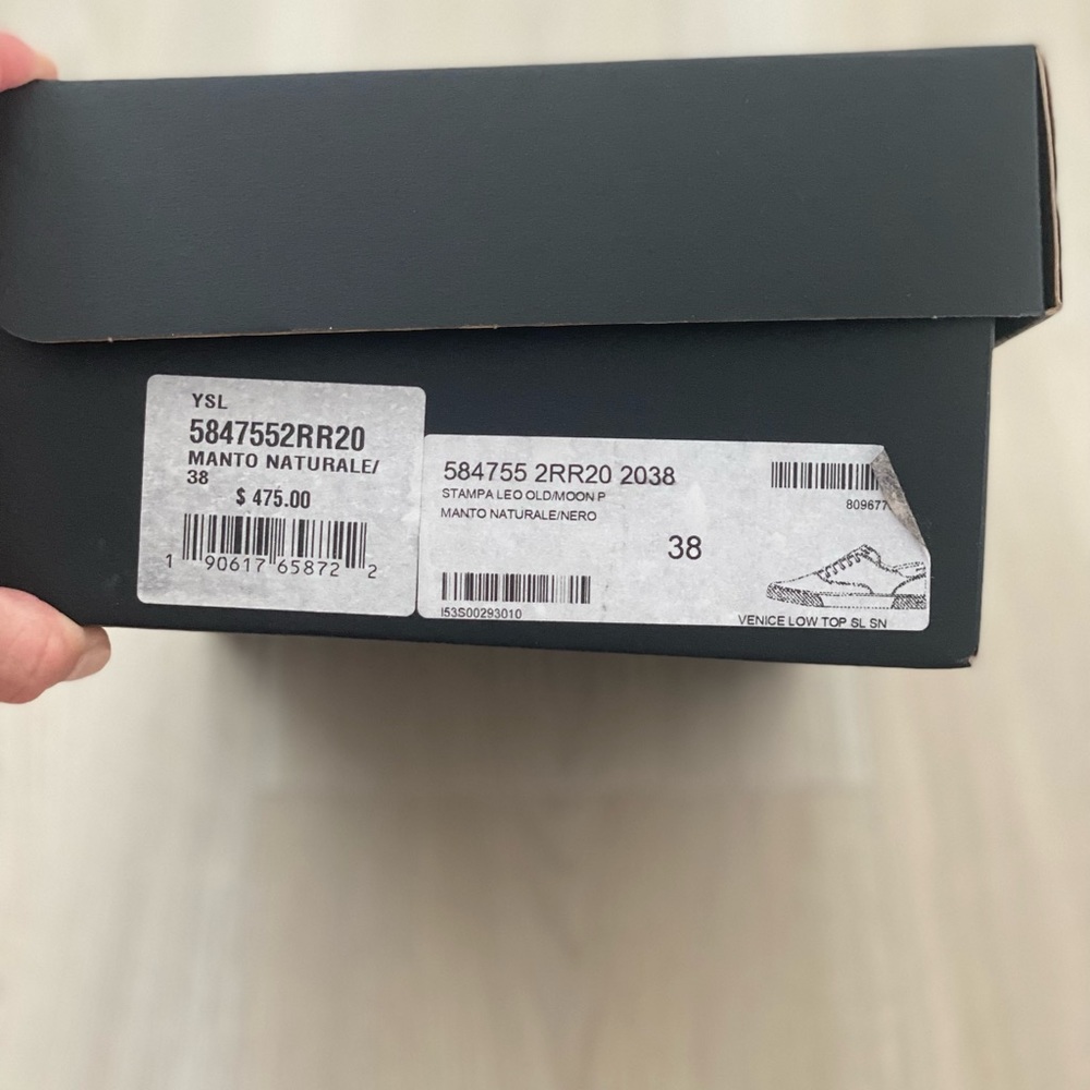 Saint Laurent S21 Flat Leopard Sneaker - Picture 3 of 10